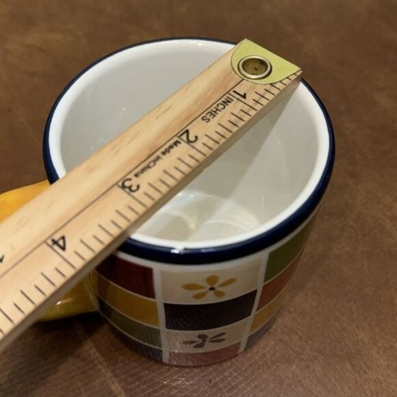 Hausenware Inc. Flower Tile Pattern Ceramic Mug - Picture 6 of 6